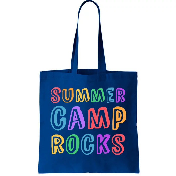 Funny Summer Camp Rocks Staff Counselor Director Nurse Crew Gift Tote Bag