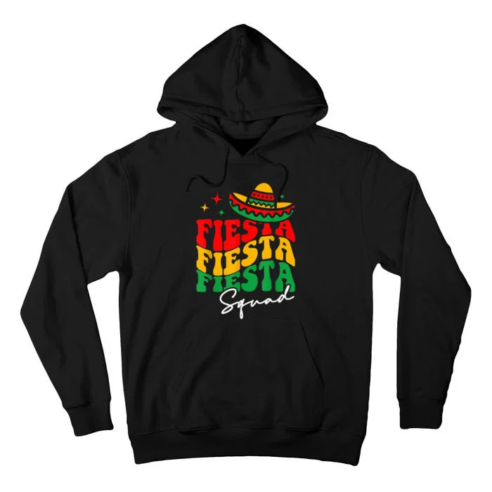 Fiesta Squad Cinco De Mayo Mexican Party Tall Hoodie