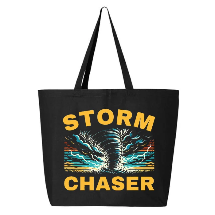 Future Storm Chaser Storm Chasing Tornado Meteorology 25L Jumbo Tote