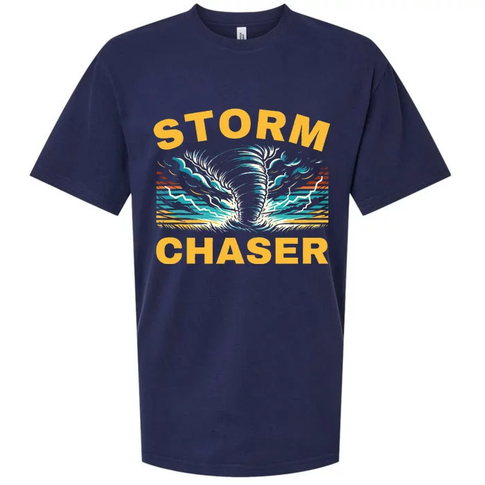 Future Storm Chaser Storm Chasing Tornado Meteorology Sueded Cloud Jersey T-Shirt