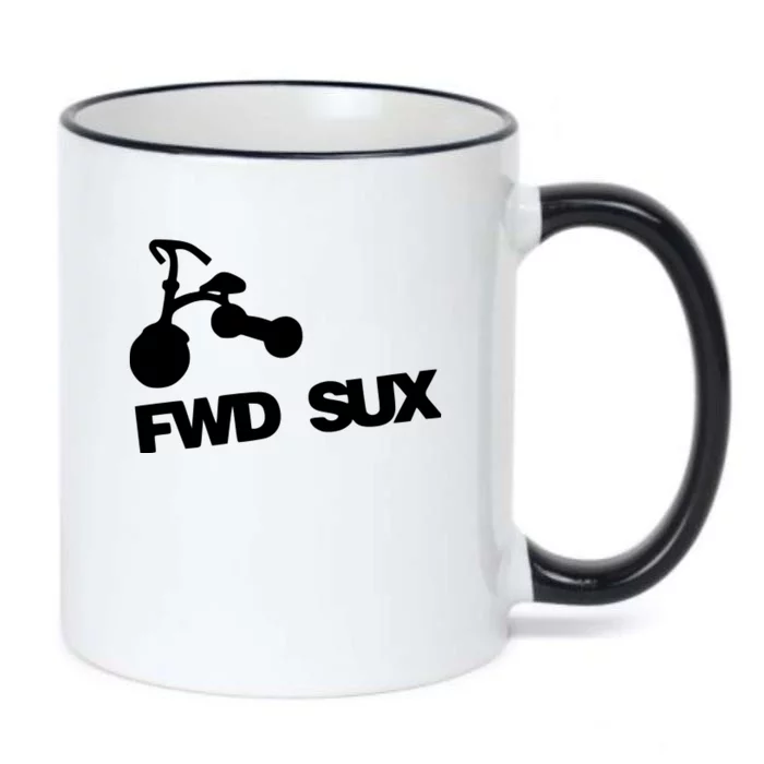 FWD Sux Car Lover Black Color Changing Mug