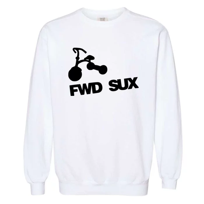 FWD Sux Car Lover Garment-Dyed Sweatshirt