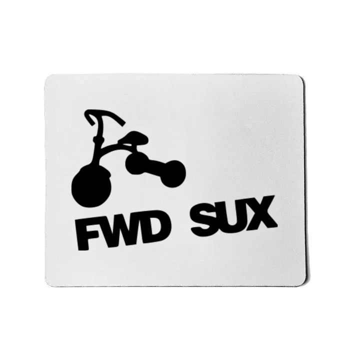 FWD Sux Car Lover Mousepad