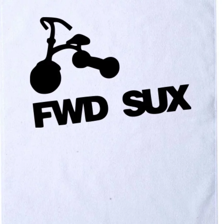 FWD Sux Car Lover Platinum Collection Golf Towel