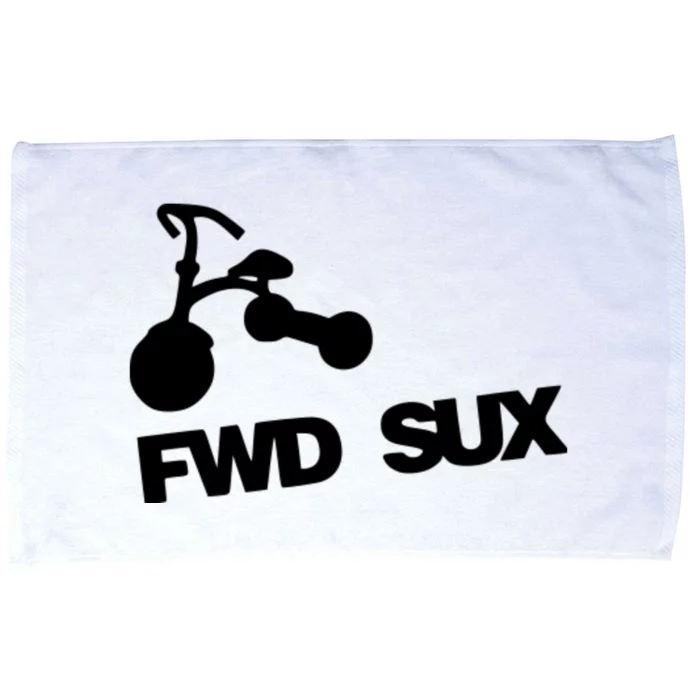 FWD Sux Car Lover Microfiber Hand Towel