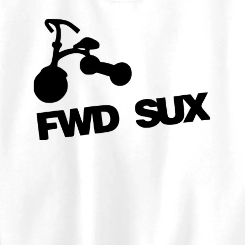 FWD Sux Car Lover Kids Sweatshirt