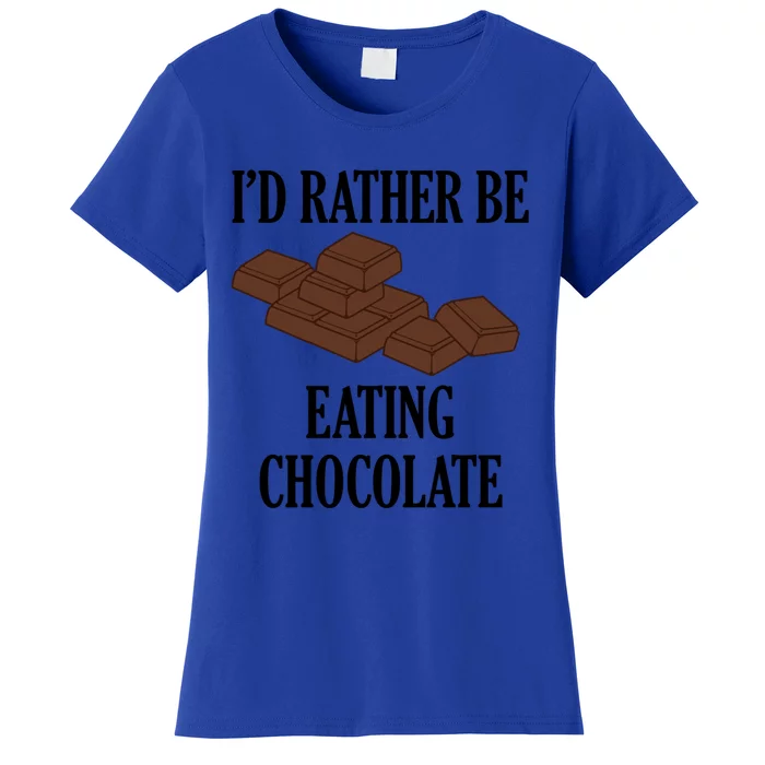 Funny Saying Chocolate Cocoa Chocolatier Cool Gift Women's T-Shirt