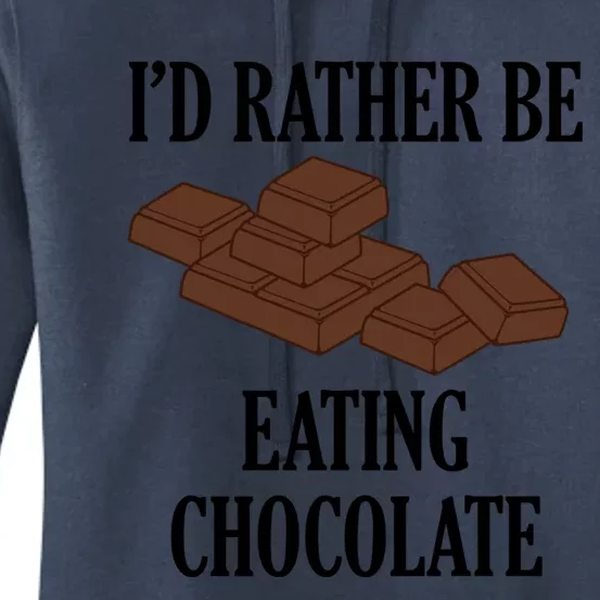 Funny Saying Chocolate Cocoa Chocolatier Cool Gift Women's Pullover Hoodie