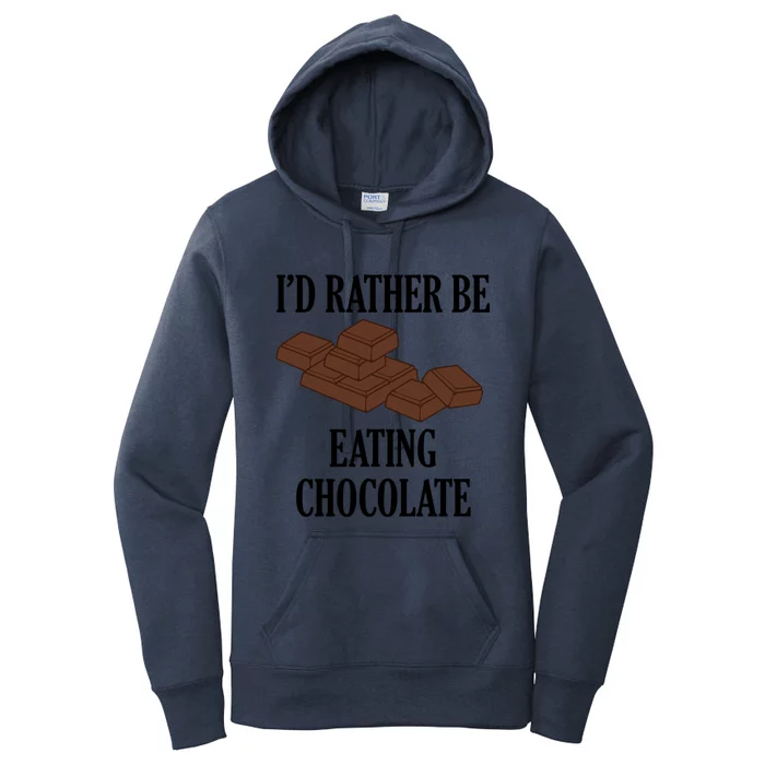 Funny Saying Chocolate Cocoa Chocolatier Cool Gift Women's Pullover Hoodie