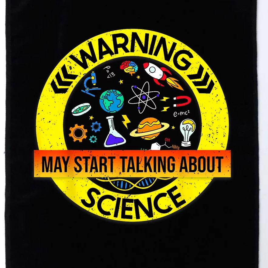 Funny Science Chemistry Biology Science Teacher Science Platinum Collection Golf Towel