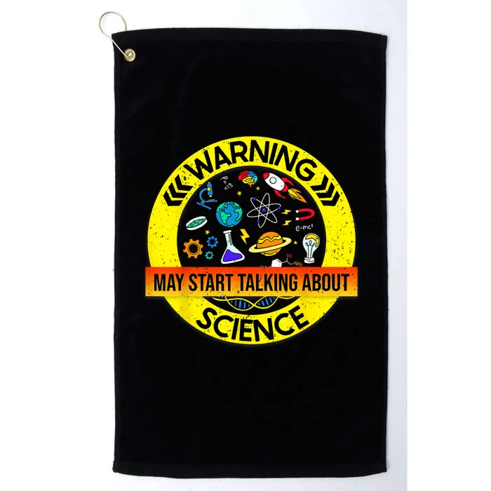 Funny Science Chemistry Biology Science Teacher Science Platinum Collection Golf Towel