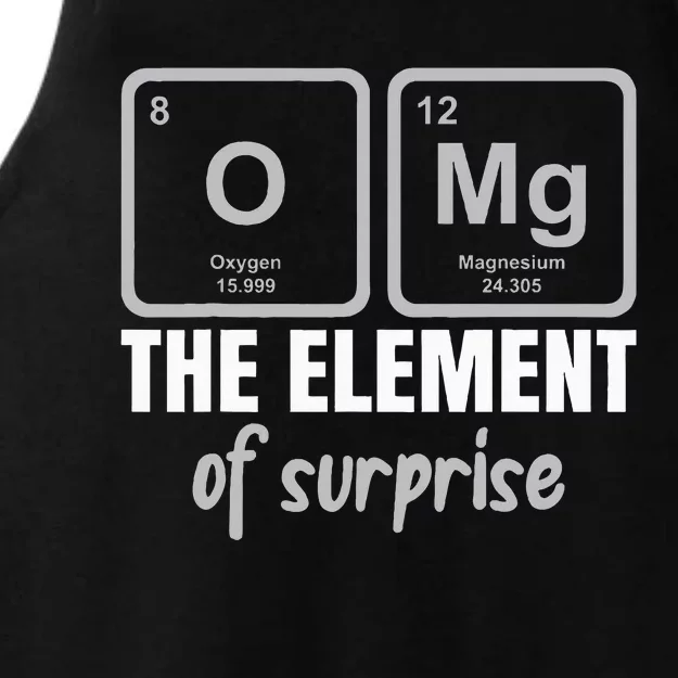 Funny Science Chemistry Teacher Ladies Tri-Blend Wicking Tank