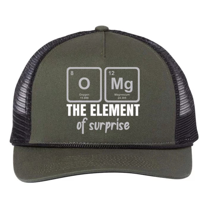 Funny Science Chemistry Teacher Retro Rope Trucker Hat Cap