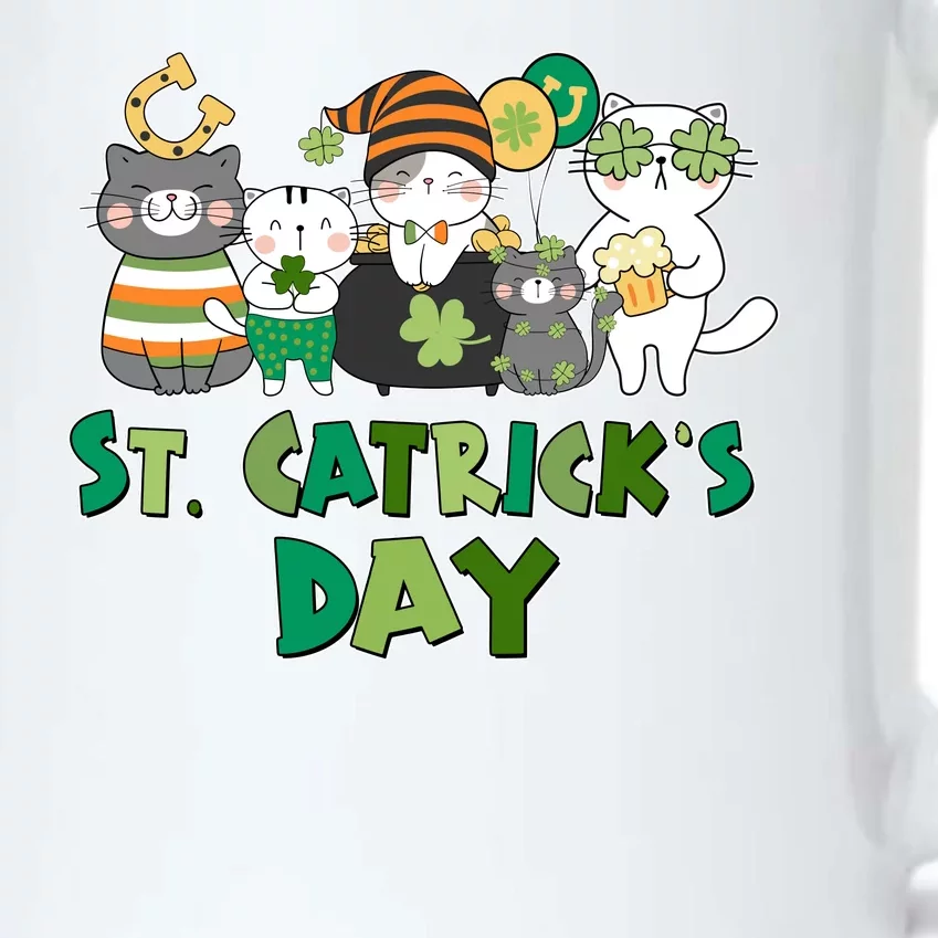 Funny St Catrick's Day St Patrick's Day Cats Black Color Changing Mug