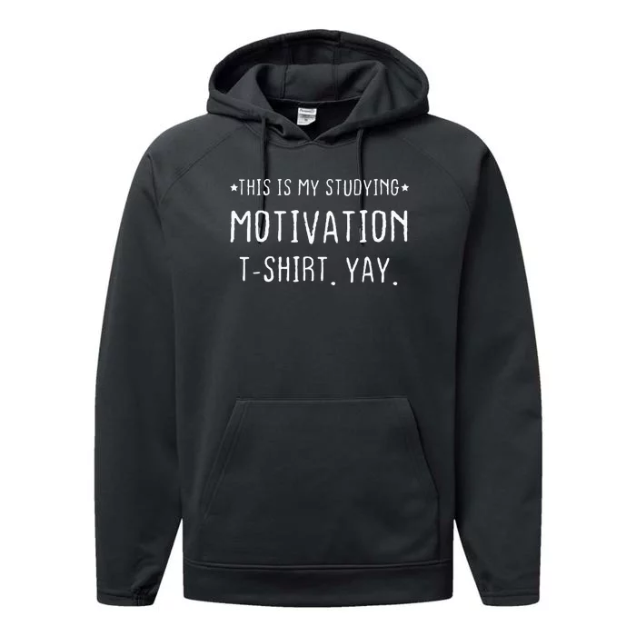 Funny Studying College University Student Performance Fleece Hoodie