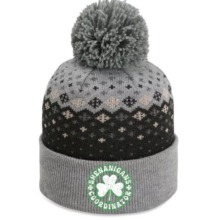 Funny Shenanigans Coordinator For St Patricks Day The Baniff Cuffed Pom Beanie