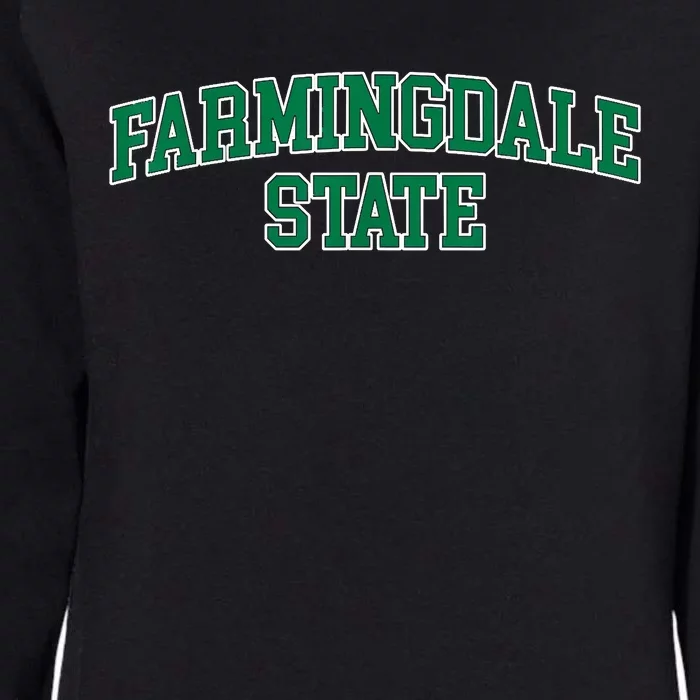 Farmingdale State College Womens California Wash Sweatshirt