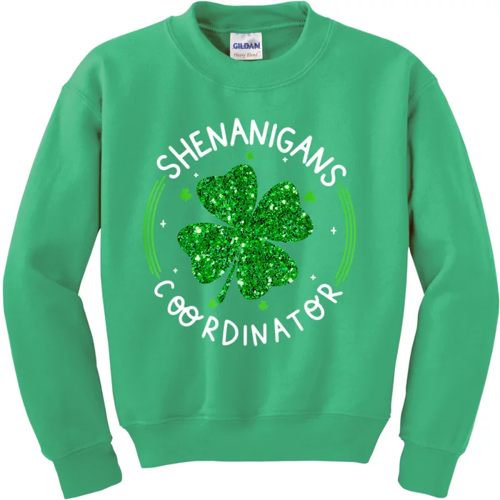 Funny Shenanigans Coordinator For St Patricks Day Kids Sweatshirt