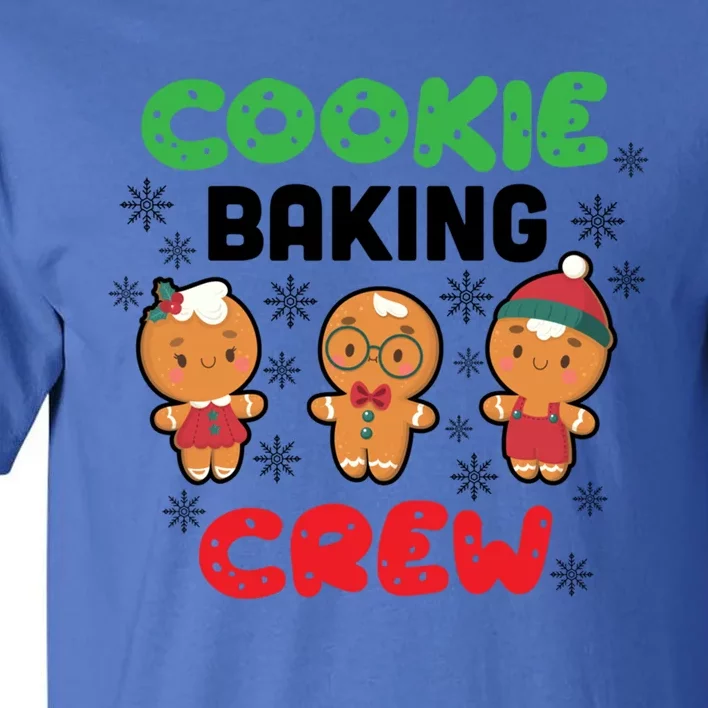 Funny Social Cookie Baking Crew Cookies Gift Tall T-Shirt