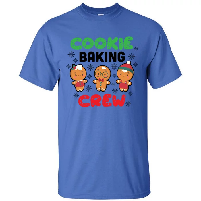 Funny Social Cookie Baking Crew Cookies Gift Tall T-Shirt