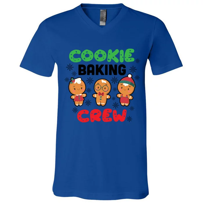 Funny Social Cookie Baking Crew Cookies Gift V-Neck T-Shirt