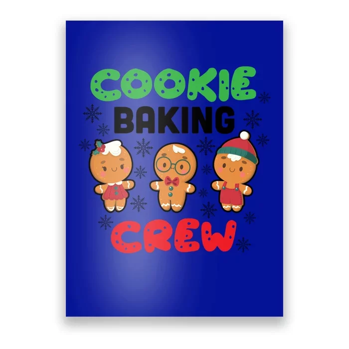 Funny Social Cookie Baking Crew Cookies Gift Poster