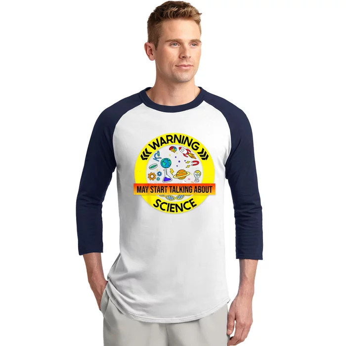 Funny Science Chemistry Biology Science Teacher Science Baseball Sleeve Shirt