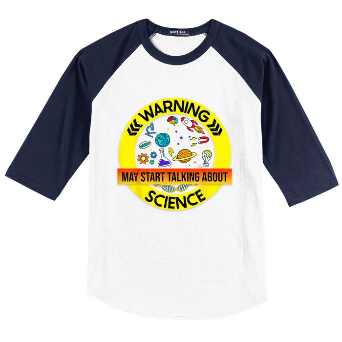 Funny Science Chemistry Biology Science Teacher Science Baseball Sleeve Shirt