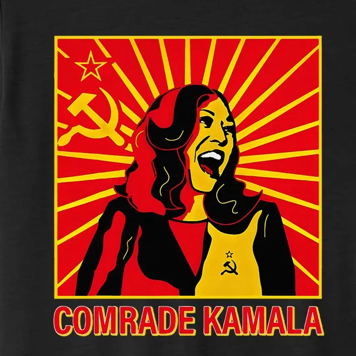 Fun Socialist Comrade Kamala Commie La Harris 2024 Kammunism ChromaSoft Performance T-Shirt