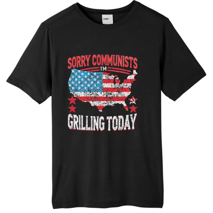 Funny Sorry Communists IM Grilling Today ChromaSoft Performance T-Shirt