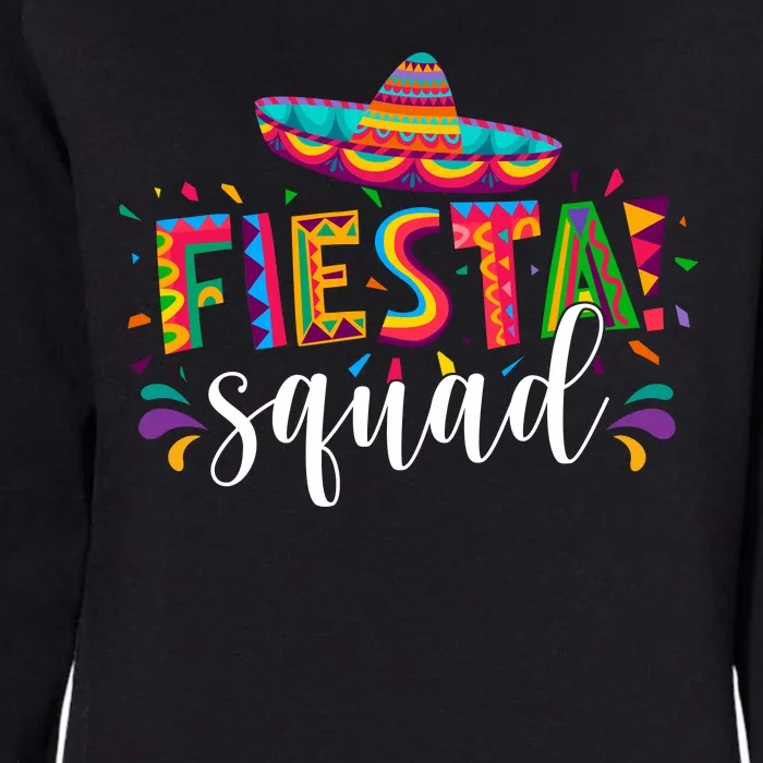 Fiesta Squad Cinco De Mayo Party Womens California Wash Sweatshirt