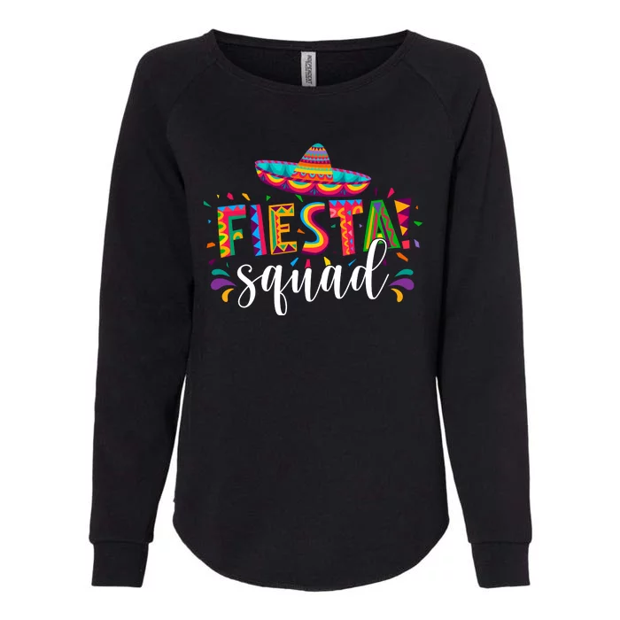 Fiesta Squad Cinco De Mayo Party Womens California Wash Sweatshirt