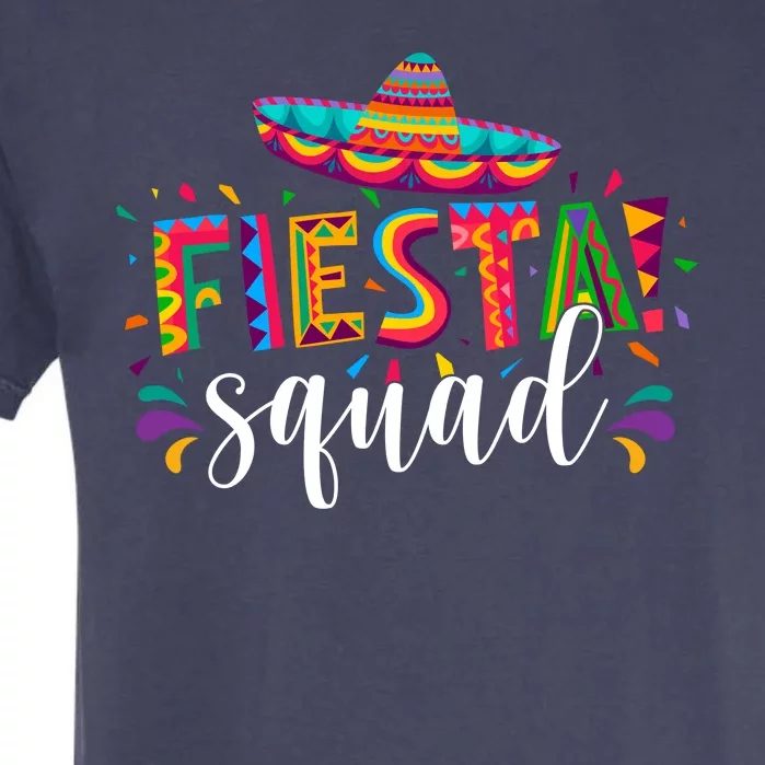 Fiesta Squad Cinco De Mayo Party Garment-Dyed Heavyweight T-Shirt