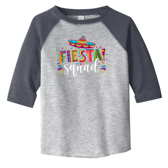 Fiesta Squad Cinco De Mayo Party Toddler Fine Jersey T-Shirt