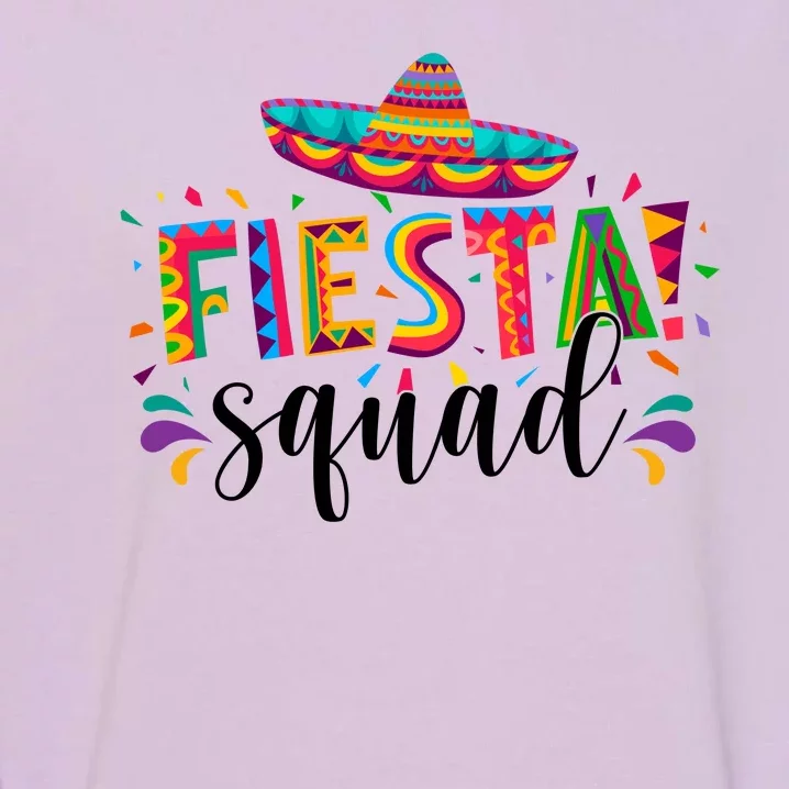 Fiesta Squad Cinco De Mayo Party Garment-Dyed Sweatshirt