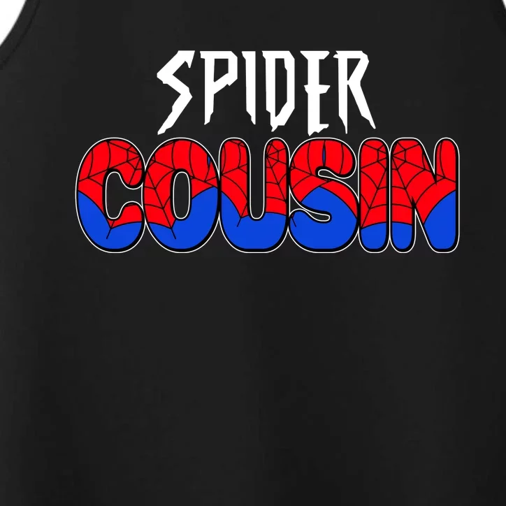 Funny Spider Cousin Matching Family Shirts Performance Tank