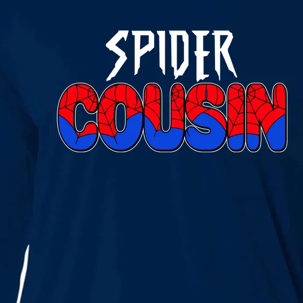 Funny Spider Cousin Matching Family Shirts Cooling Performance Long Sleeve Crew