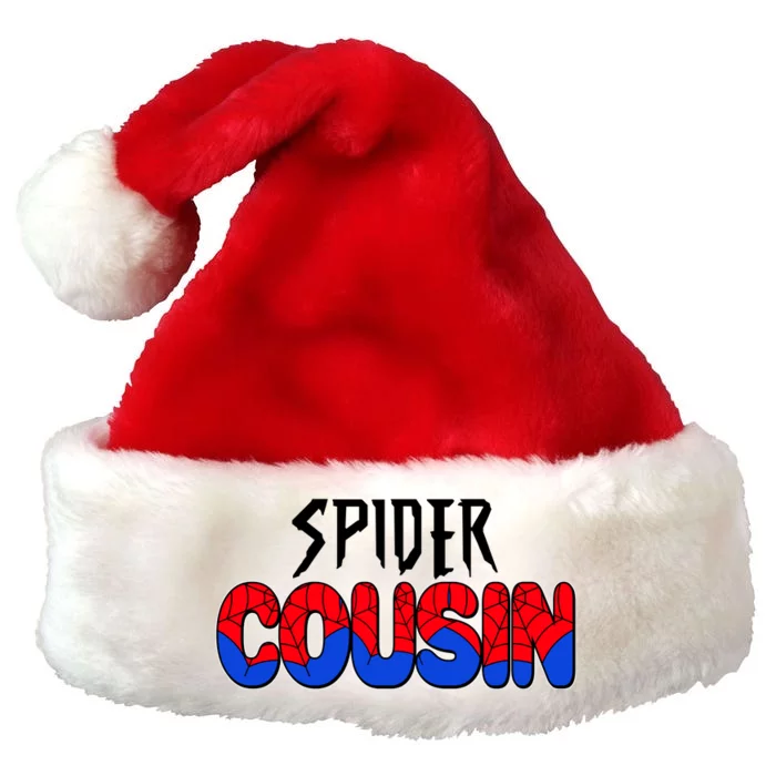 Funny Spider Cousin Matching Family Shirts Premium Christmas Santa Hat