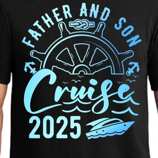 Father Son Cruise 2025 FatherS Day Vacation Cruise Ship Pajama Set