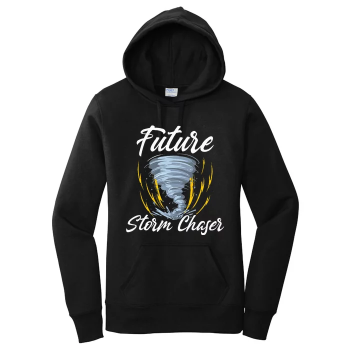 Future Storm Chaser Meteorologist Meteorology Women's Pullover Hoodie