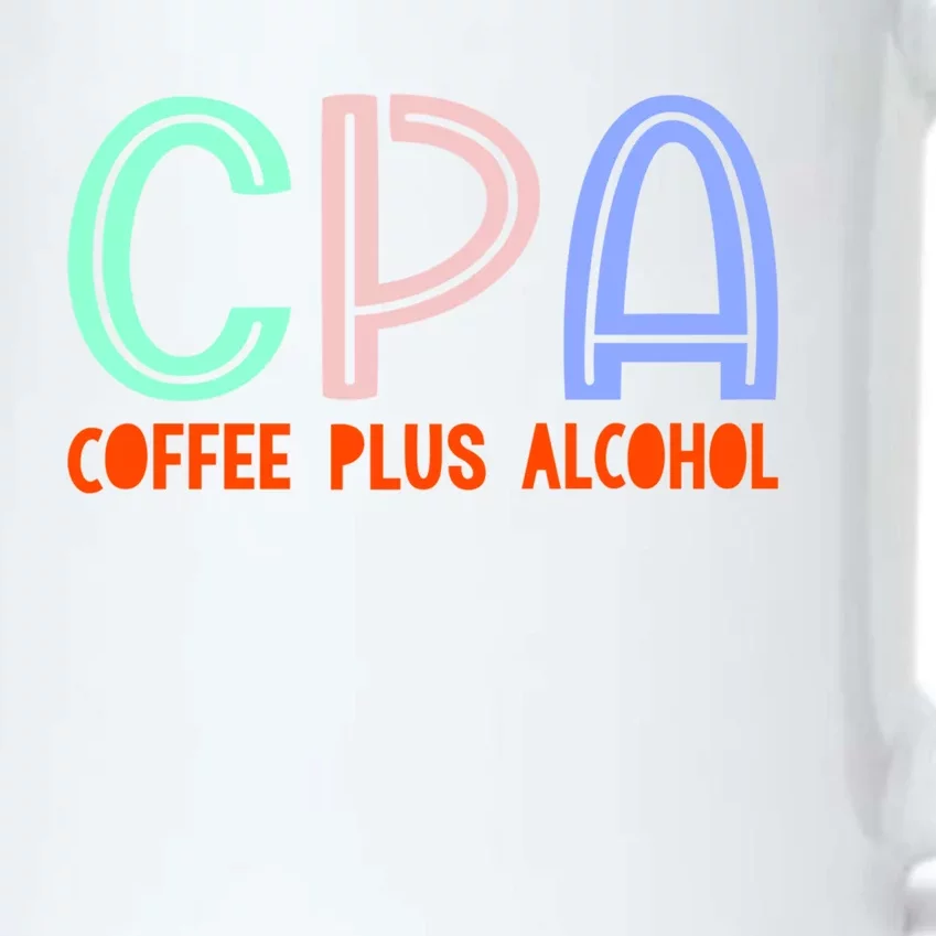 Funny Saying Cpa Finance Banking Accounting Coffee Humor Gift Black Color Changing Mug