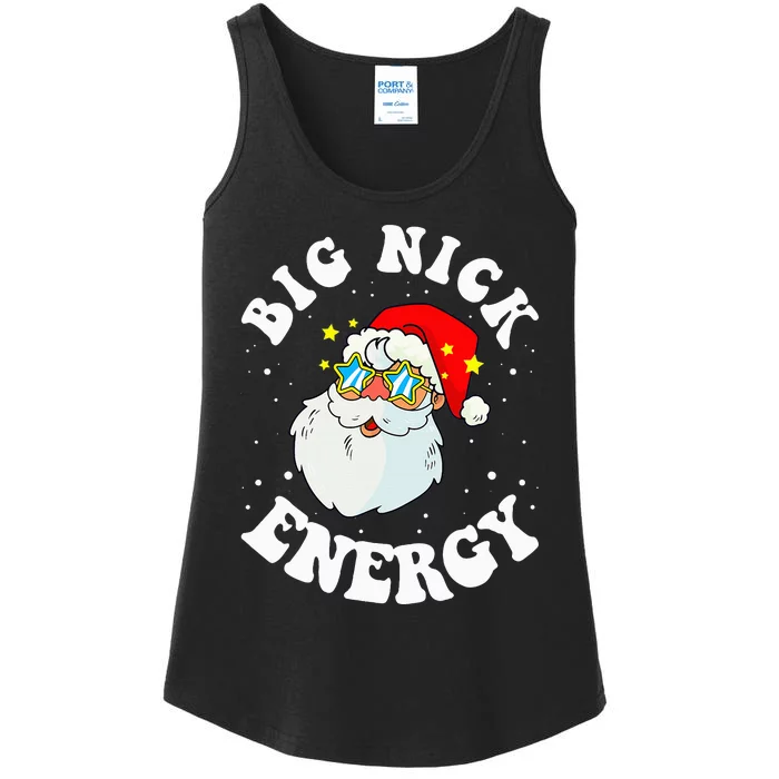 Festive Santa Claus Meme for Christmas Cheer Ladies Essential Tank