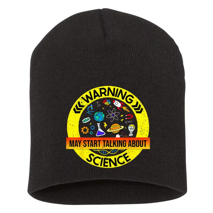 Funny Science Chemistry Biology Science Teacher Science Short Acrylic Beanie