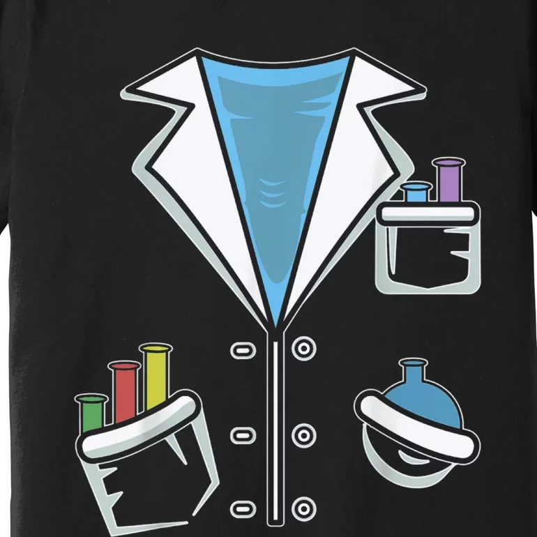 Funny Scientist Costume Chemist Science Halloween Premium T-Shirt