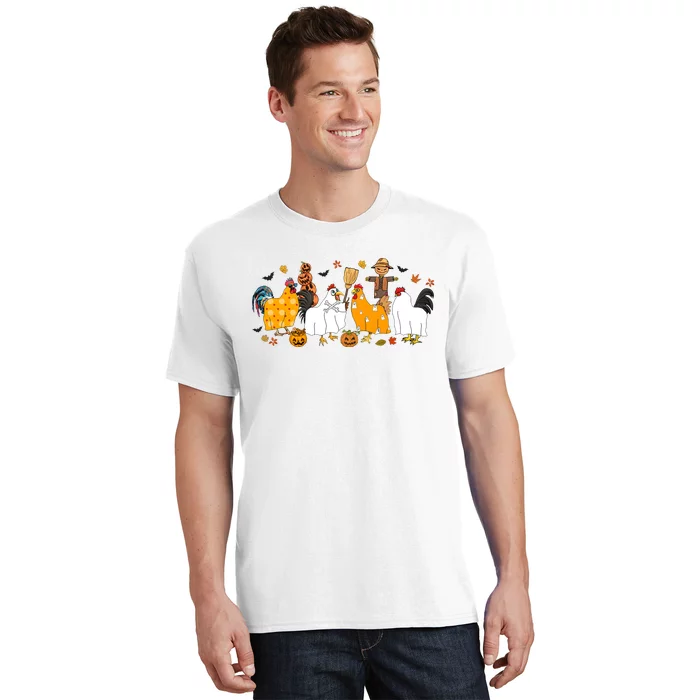 Fall Season Chicken Farmer Farm T-Shirt