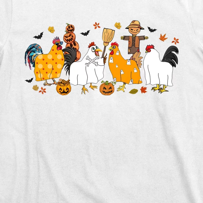 Fall Season Chicken Farmer Farm T-Shirt