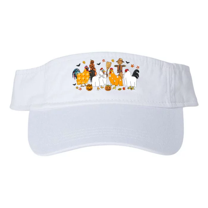 Fall Season Chicken Farmer Farm Valucap Bio-Washed Visor