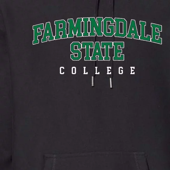 Farmingdale State College Retro Premium Hoodie