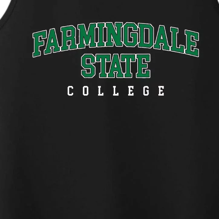 Farmingdale State College Retro Performance Tank