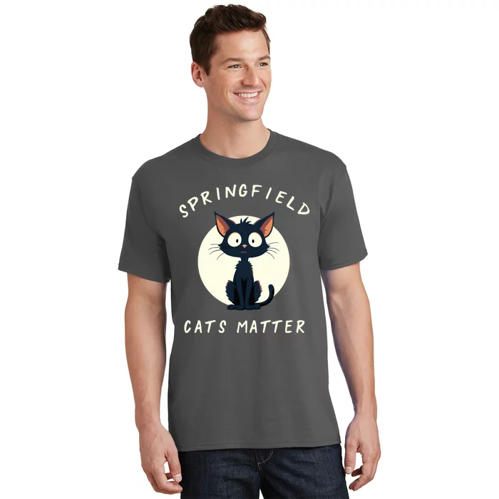 Funny Springfield Cats Matter For Cat Ladies T-Shirt